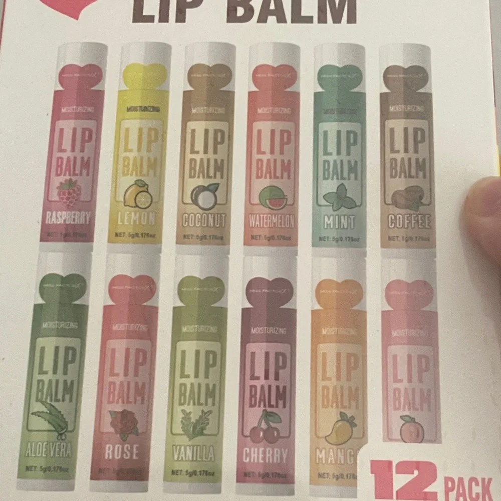 Miss Factorx Lip Balm 12-Pack